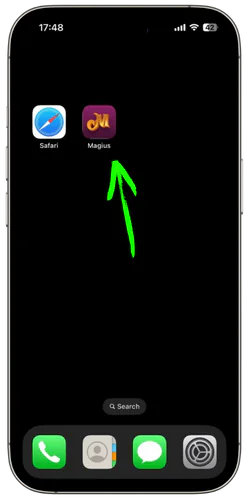 magius-download-app-installed-on-your-home-screen